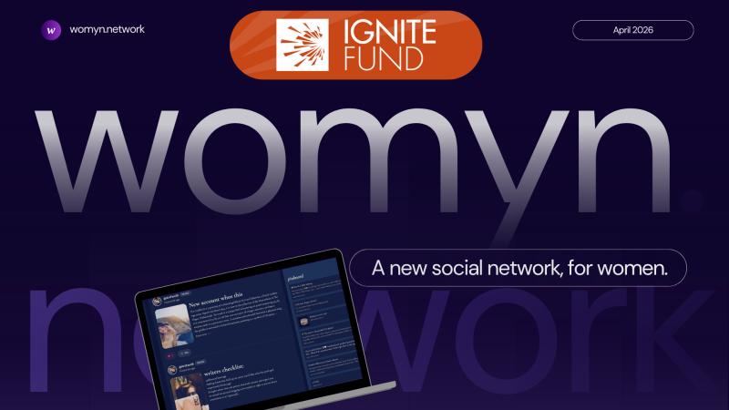 Ignite Fund Award for womyn.network